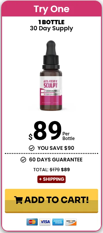 gelatine sculpt buy 1 bottle