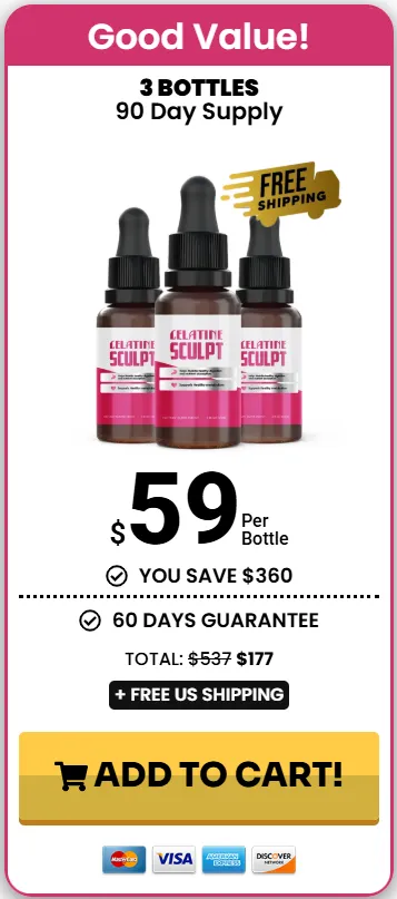 gelatine sculpt buy 3 bottles